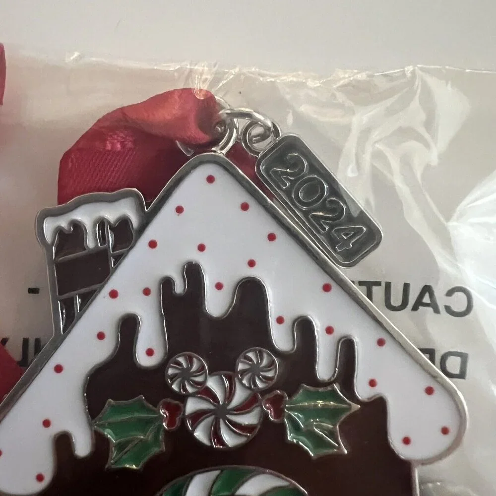 Disney World Mickey's Very Merry Christmas Party Ornament 2024 Metal Limited NEW